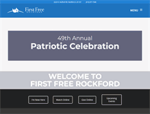 Tablet Screenshot of firstfreerockford.org